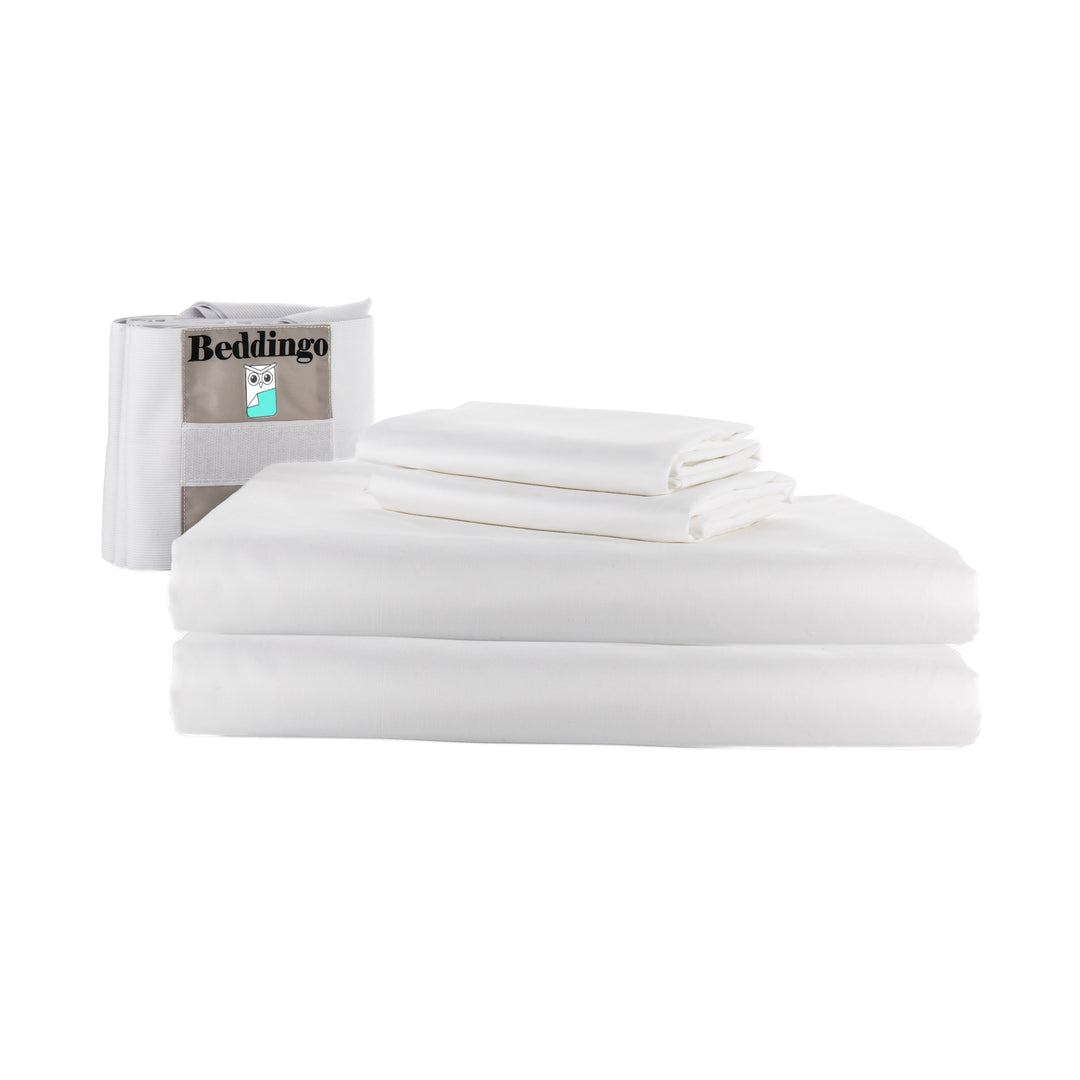Beddingo Set - White Cotton